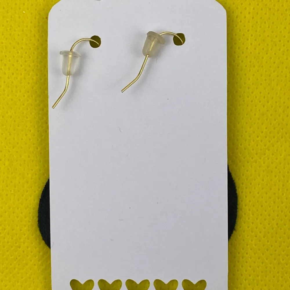 New Mermaid Scales Foil Dangle Pierced Earrings - Image 2