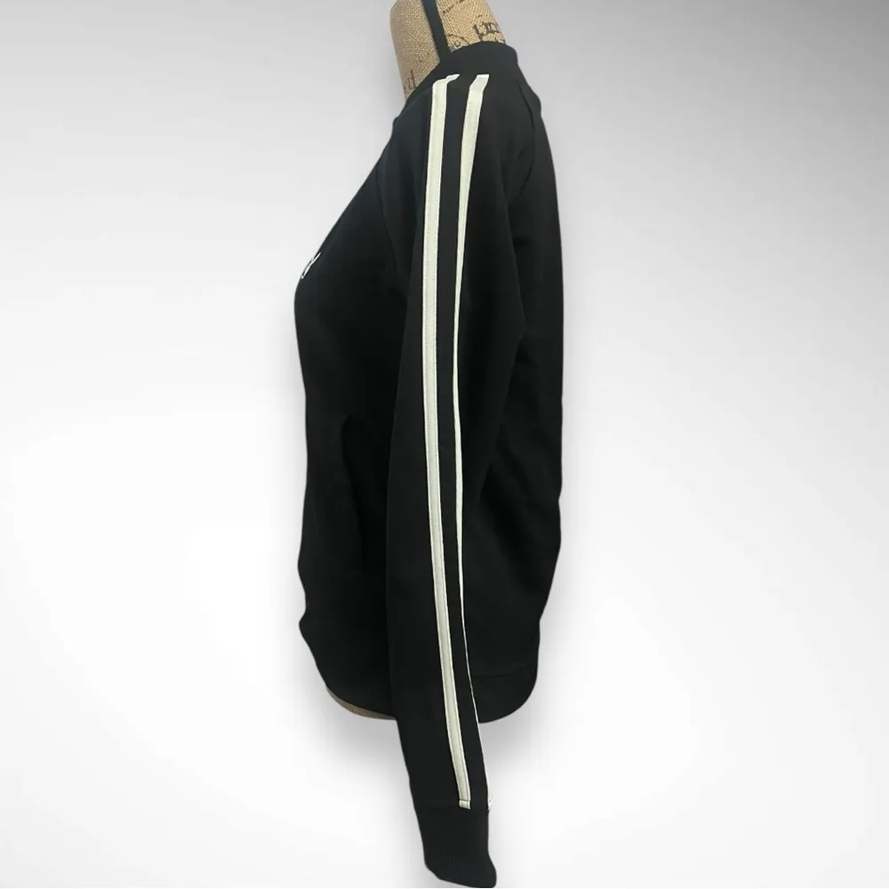 PLAYBOY Women's Black and White Full Zipper Jacket Medium‎ | EUC - Image 4