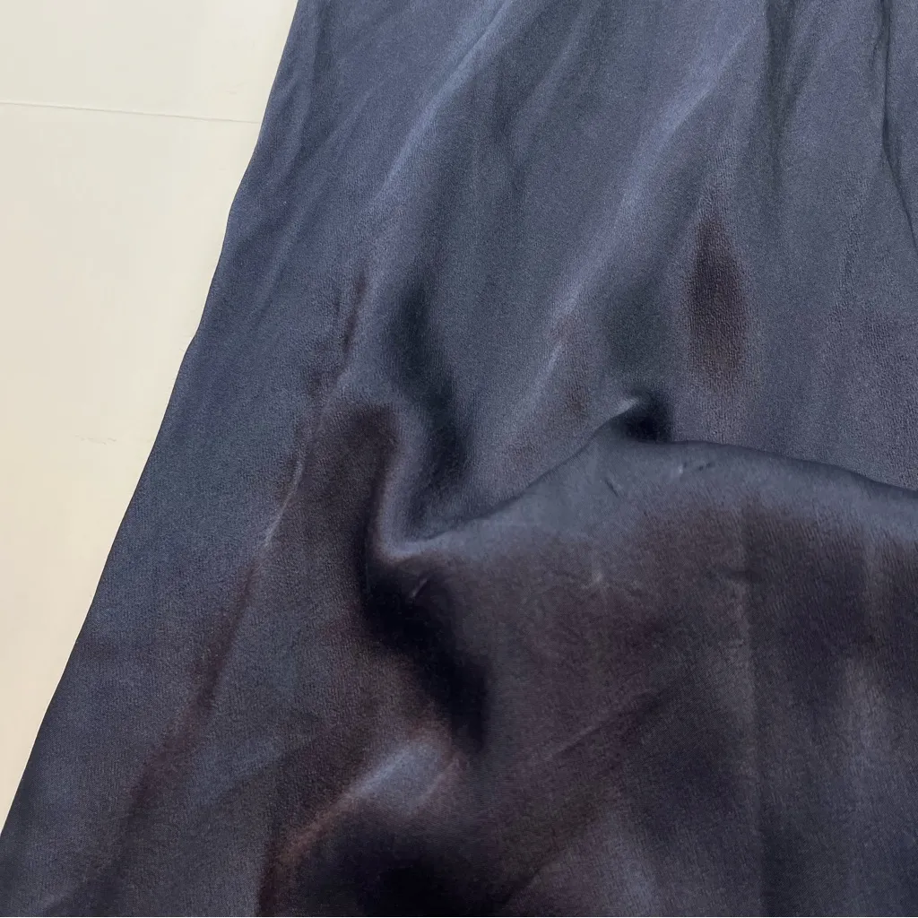 BHLDN Anthropologie Ghost London‎ Alexia Dress Womens Size Medium Blue NEW *FLAW - Image 11