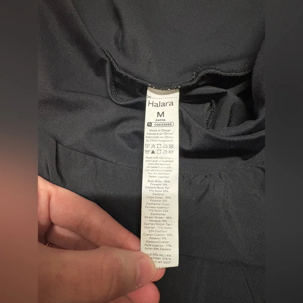 Halara Breezeful High Waisted Crossover Side Pocket Split Resort Pants Size MP - Image 3