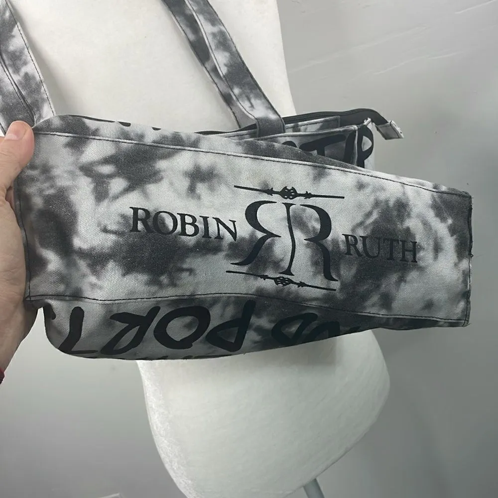 Robin Ruth Tote with zipper Portland black and white - Image 4