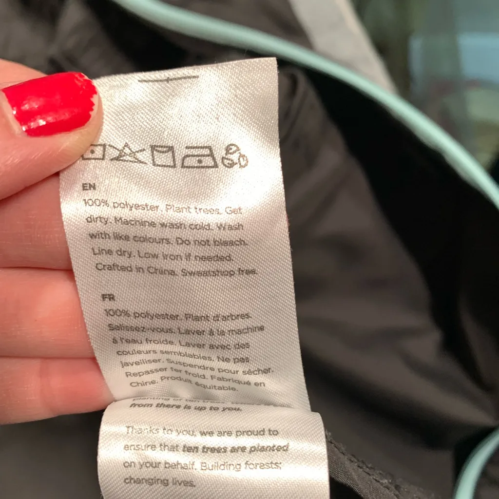 Tentree  light jacket gray and blue - Image 9