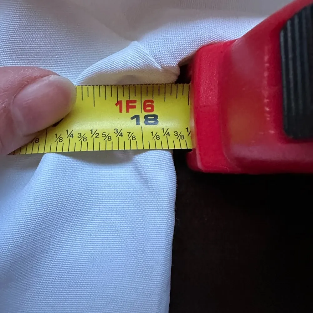 Willow Ridge Vintage Cream Button Down Pointed Hem Gold Buttons Blouse Sz 10 - Image 15