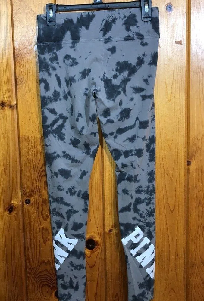 Pink Victoria’s Secret leggings tie dye small pants active wear comfy unique - Image 4