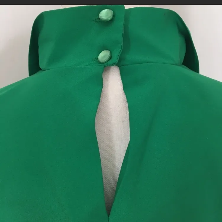Southern Lady Green Blouse size L Size L - Image 5