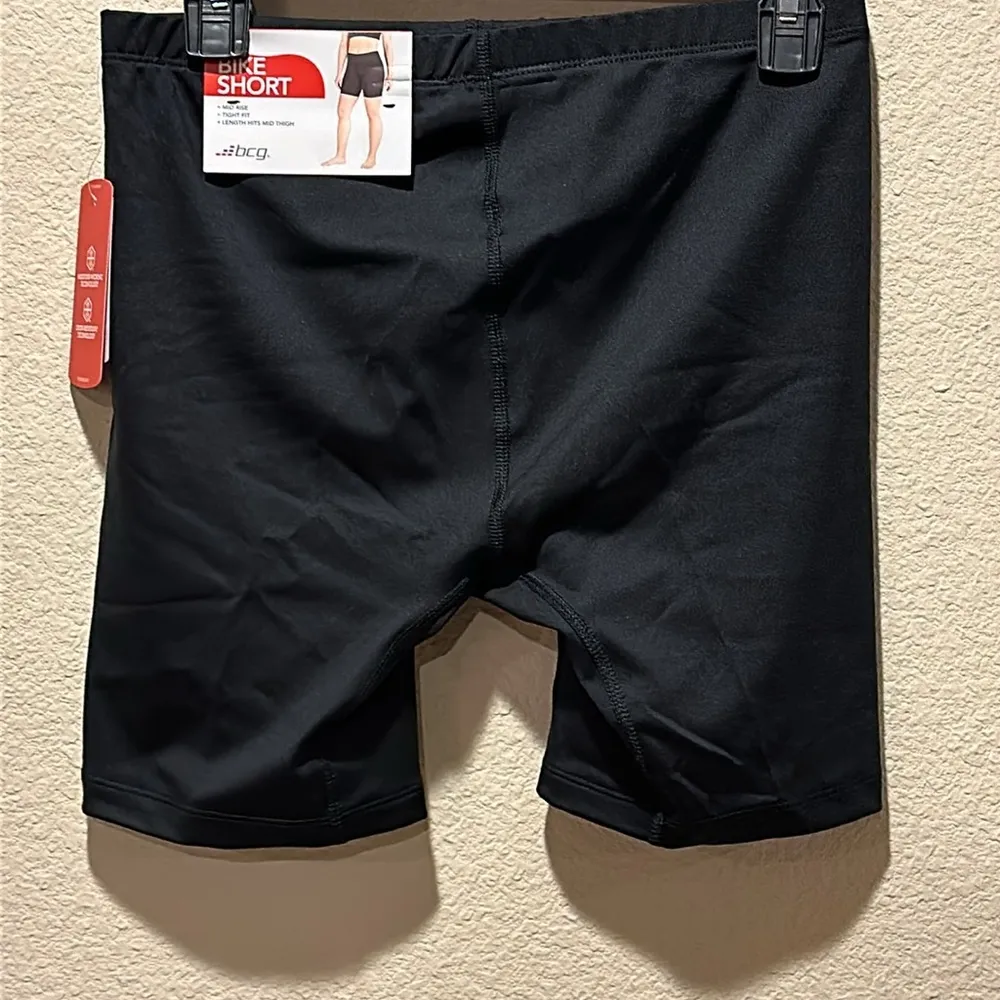 Black Mid Rise Bike Short - Image 3