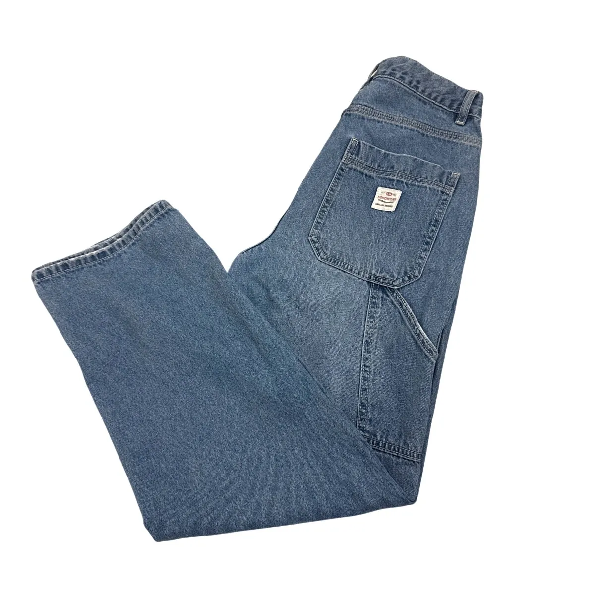 Union Bay Y2K High Rise Loose Carpenter Wide Leg Baggy Jeans Size 26 - Image 3