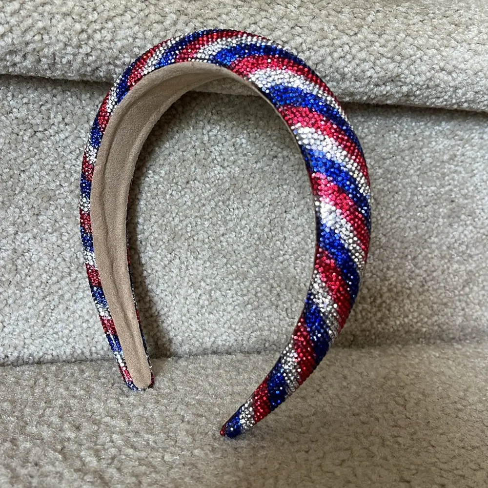 Red white blue sparkle headband 🇺🇸 - Image 2