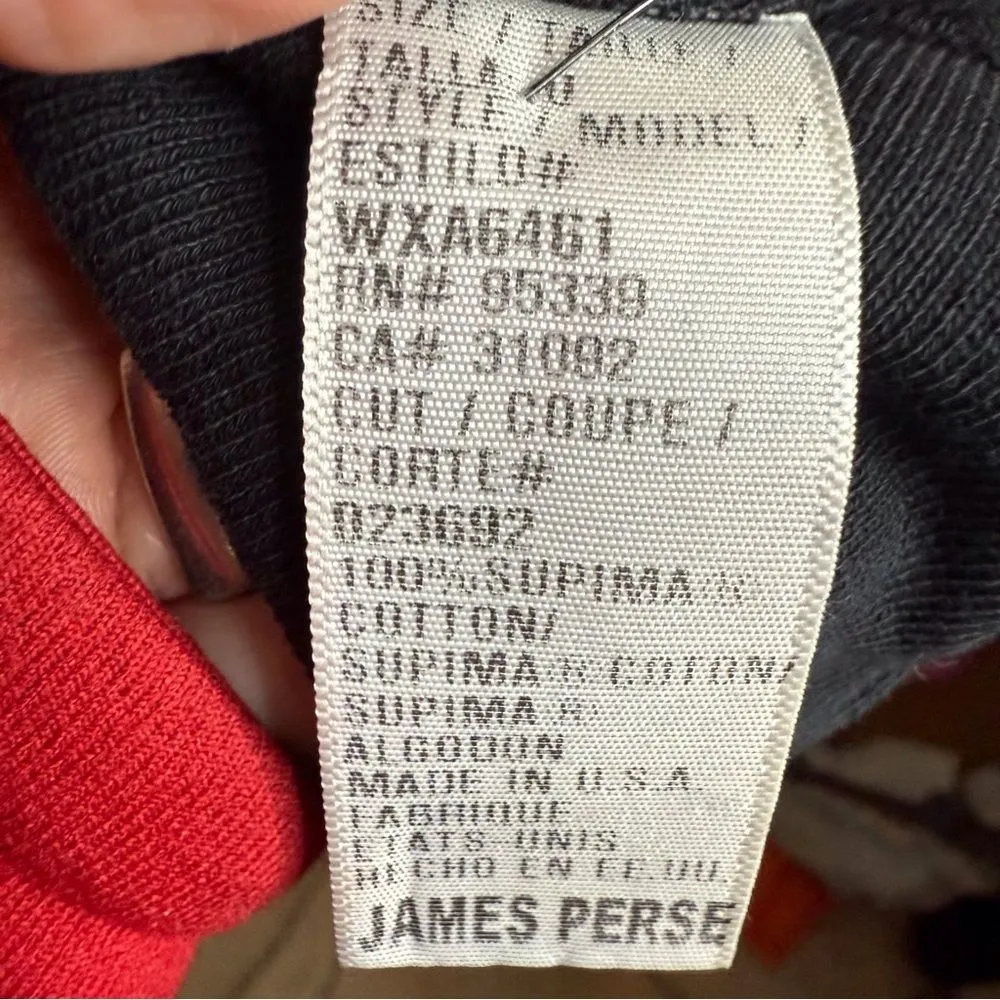 James Perse Womens Mini Dress 3/4 Sleeve Black Size‎ 0 (XS) With Real Real Tags - Image 6