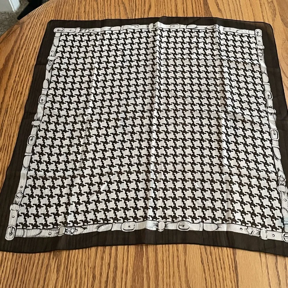 Vintage Cejon Accessories Scarf Black - Image 5