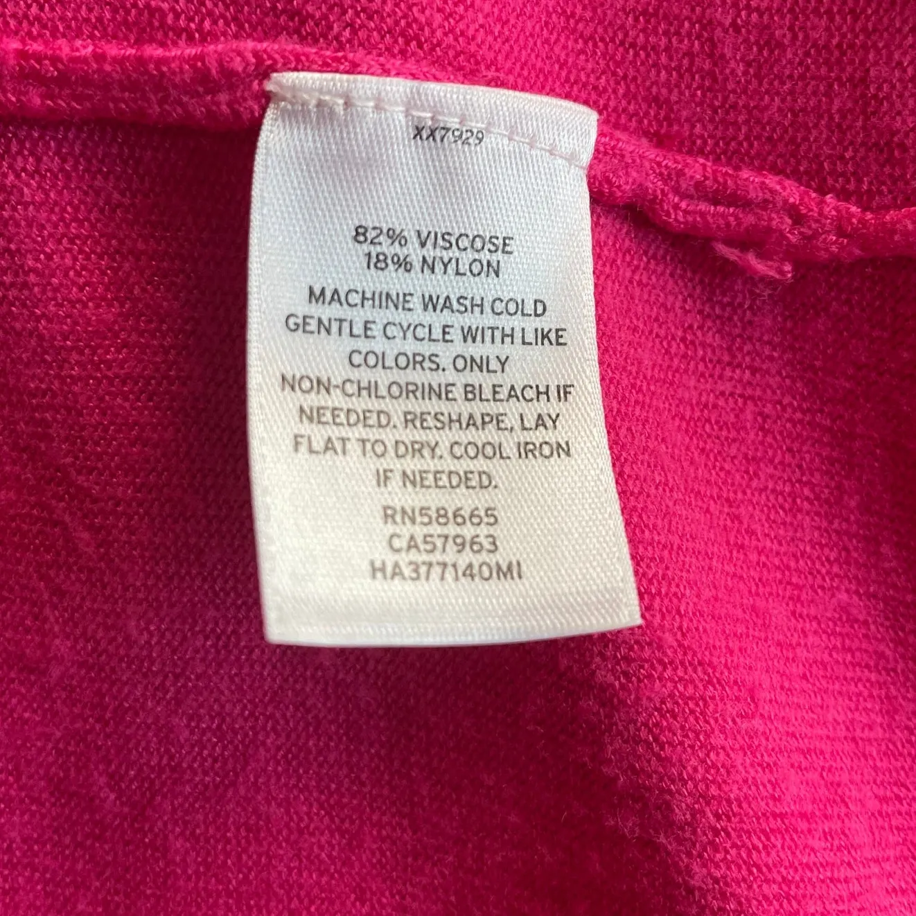 Halogen Open Front Cardigan Womens Small Pink Tie Sleeves Essentials - Image 5