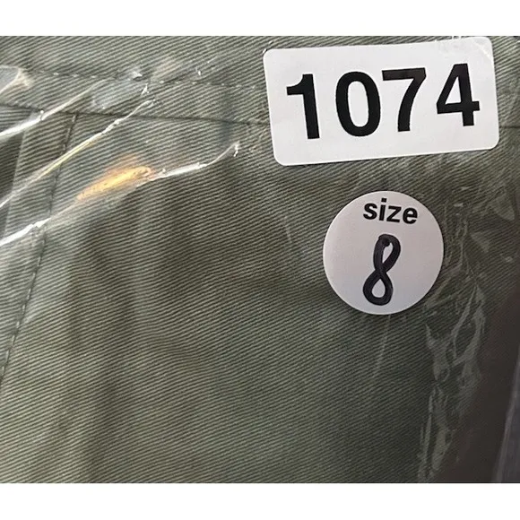 Old Navy Women 8 Reg High-Waisted Pixie Skinny Ankle Green Pants Casual Colorful - Image 16