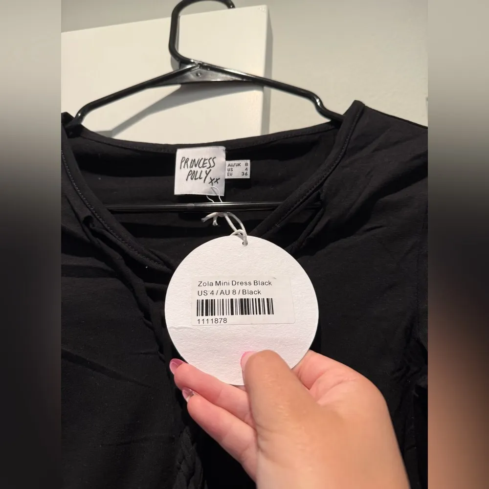 Zola Mini Dress Black - Image 7