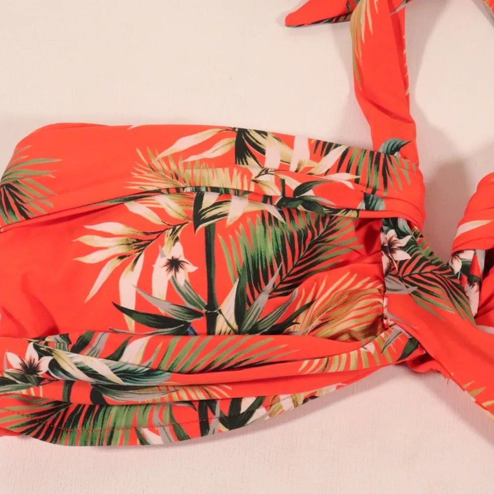 NWT Seafolly Ocean Alley Twist Bandeau Bikini Top - Image 4