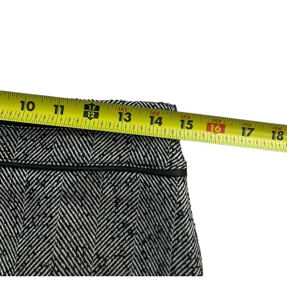 White House Black Market Black Side Zip Pencil Skirt Women Size 4 | 20-10 - Image 4