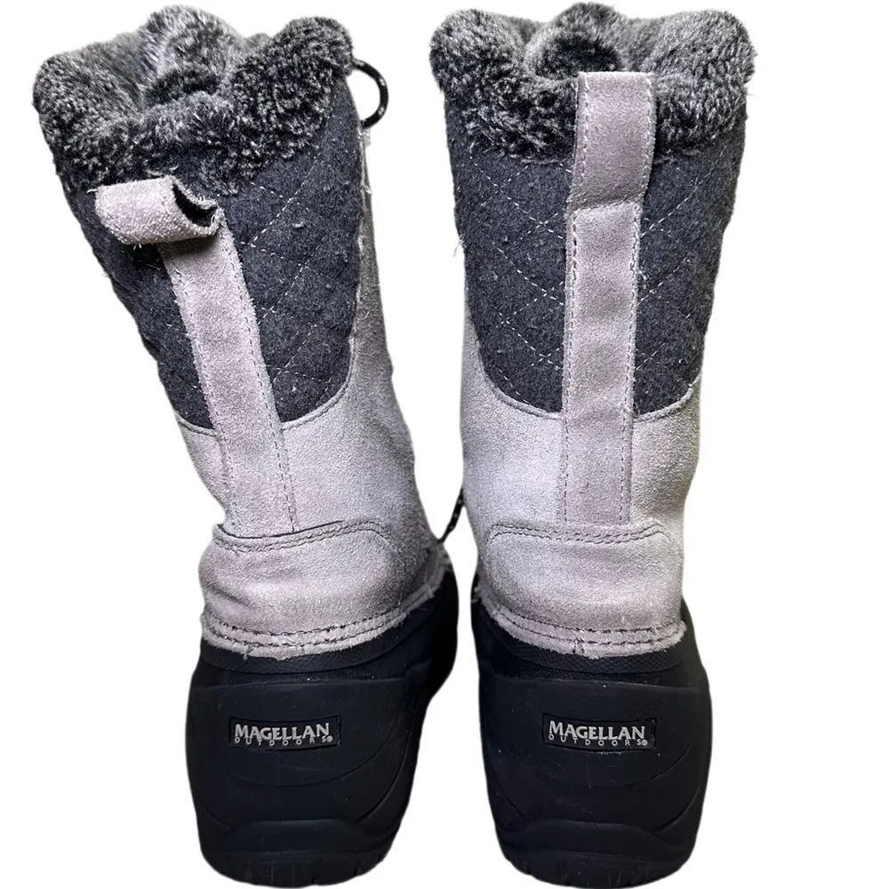 Magellan Outdoors Suede Pac Boots 8B - Image 5