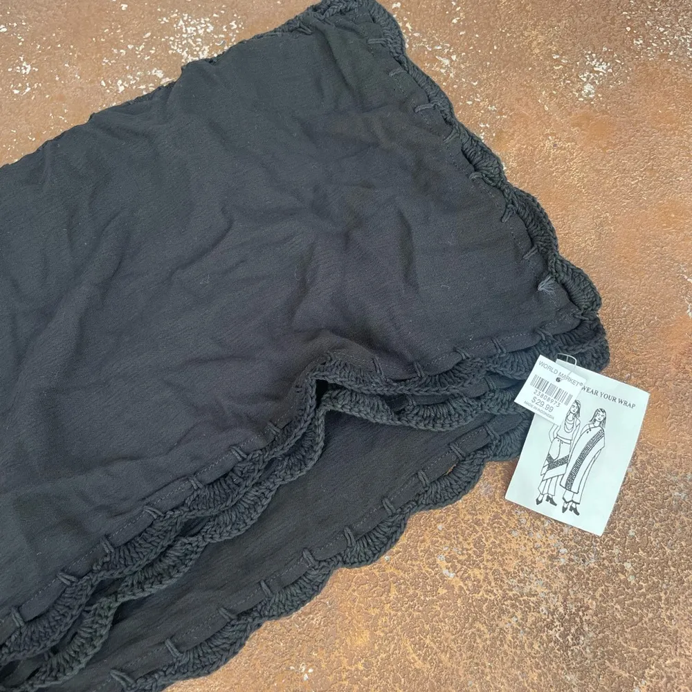 NWT World market black wrap / sarong Size undefined - Image 3