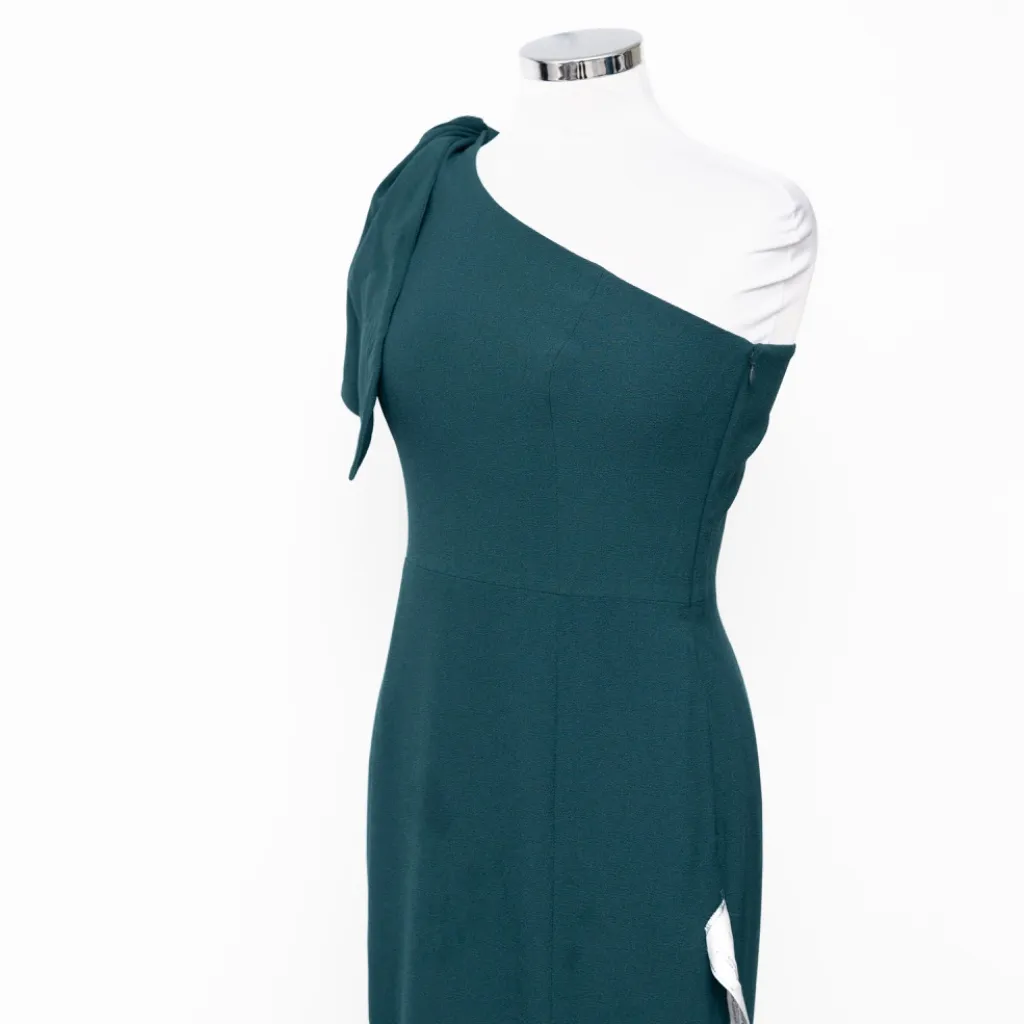 Dress the Population Georgina One Shoulder Bow Gown - Image 13