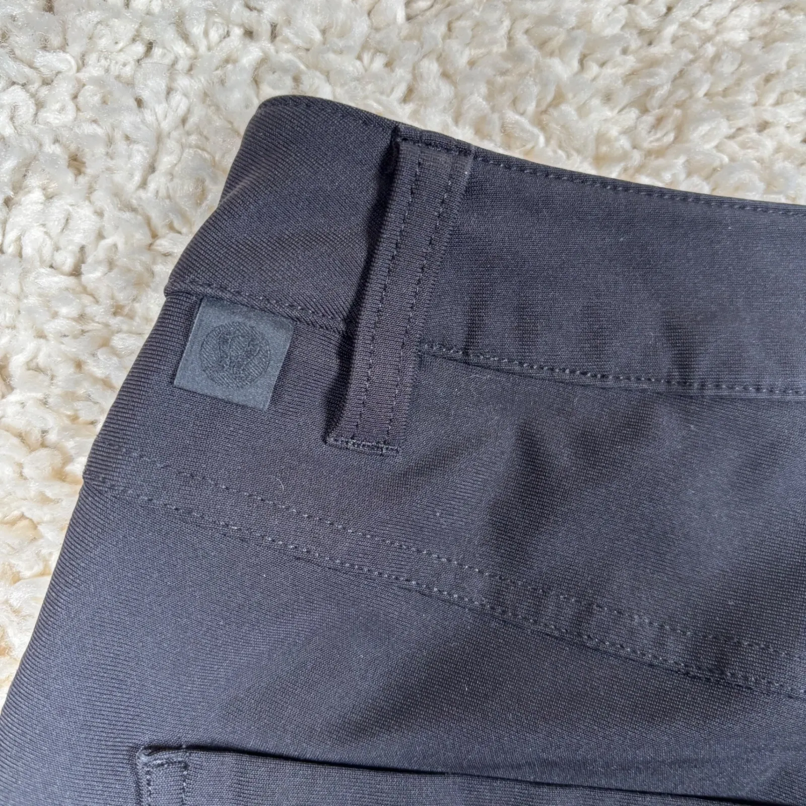 Lululemon ABC Pants Black Slim Fit Stretch Mens Size 28x30 - Image 4