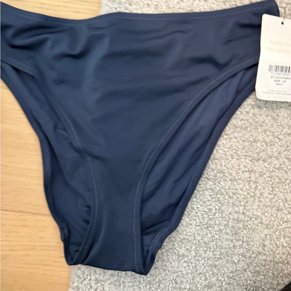 Lively Deep Navy Swimwear Set Blue Size XS - Image 3