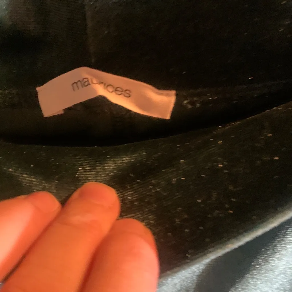 NWT Maurice’s Green Velvet Wide Leg Pants Size L - Image 3