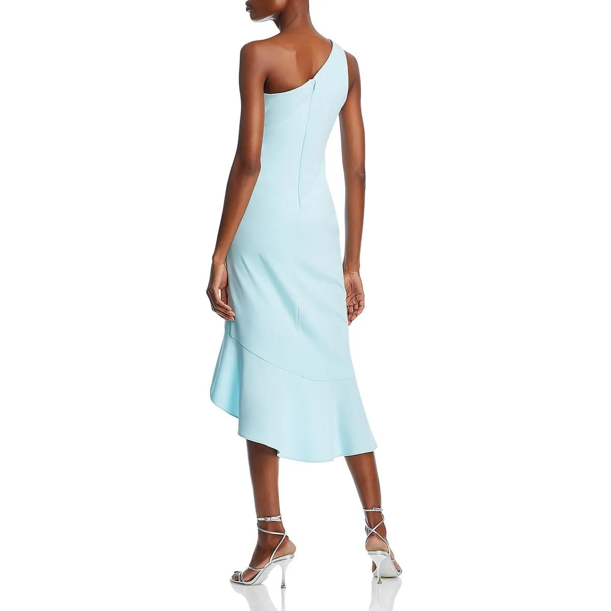 Aqua‎ Off the Shoulder Crepe Cocktail Dress Size 0 - Image 2