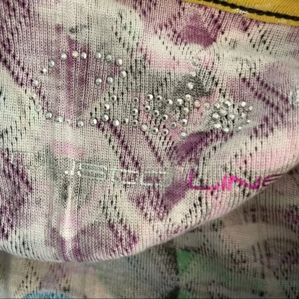 Vintage Custo Barcelona side zip artistic tank top harajuku style sm cotton y2k - Image 5