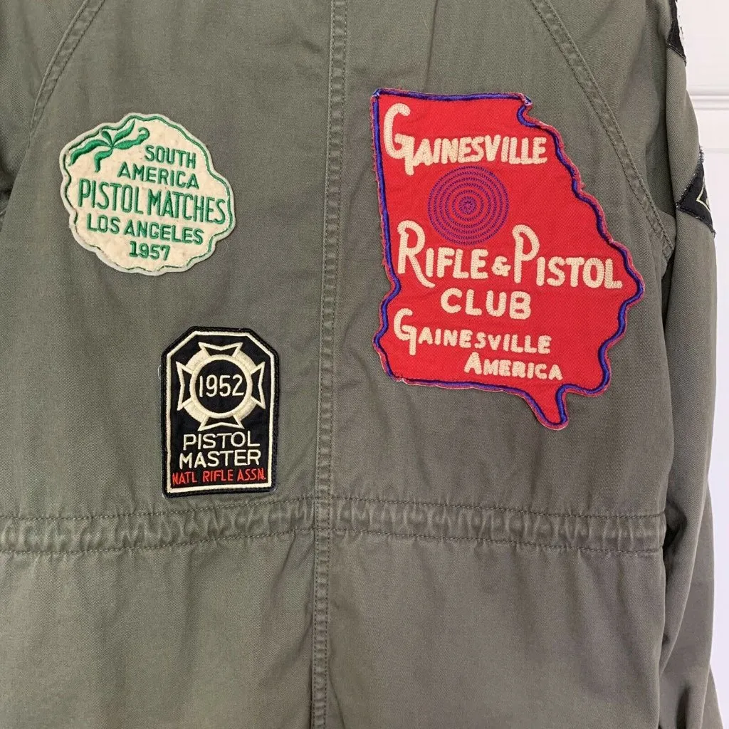 Vintage Moussy Utility Jacket Green Size 2 - Image 7