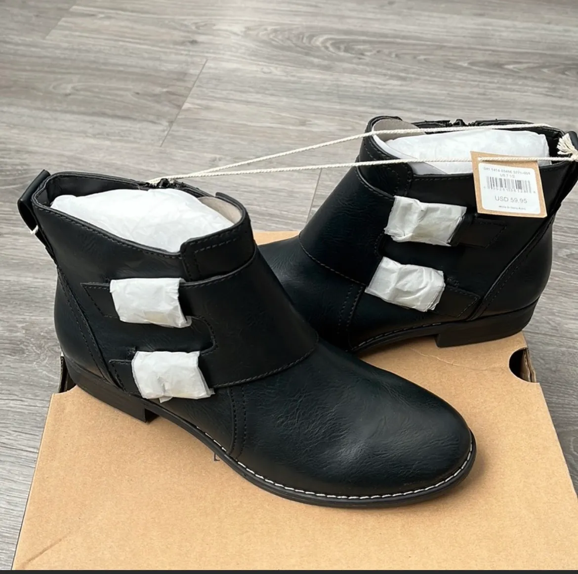 NEW Black Ankle Booties - Image 2