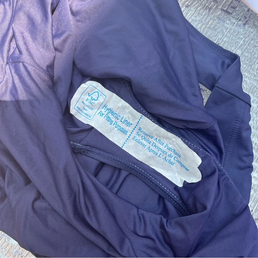 Andie The Mykonos One Piece Swimsuit in Flat Navy Size XL NEW Classic Fit - Image 7