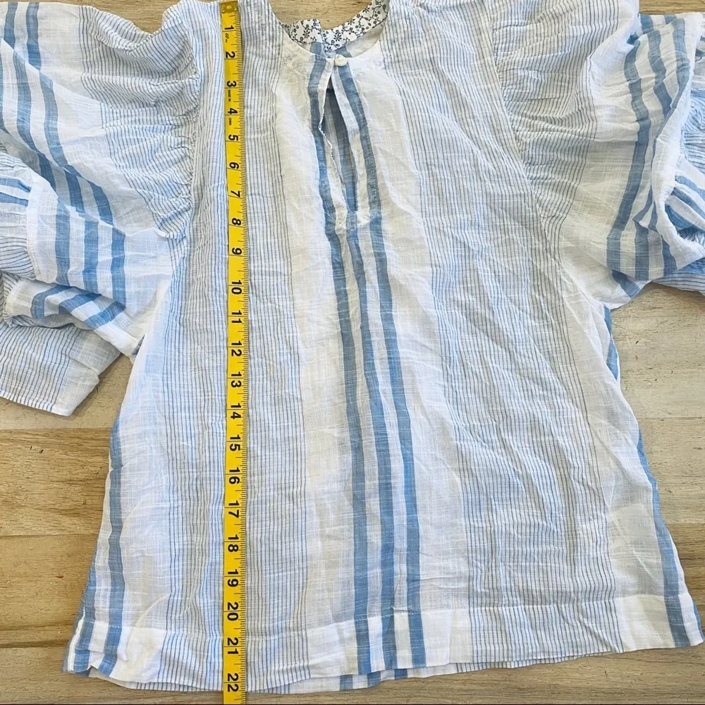 Rebecca Taylor La Vie 100% cotton flare sleeves flowy top NWOT - Image 11