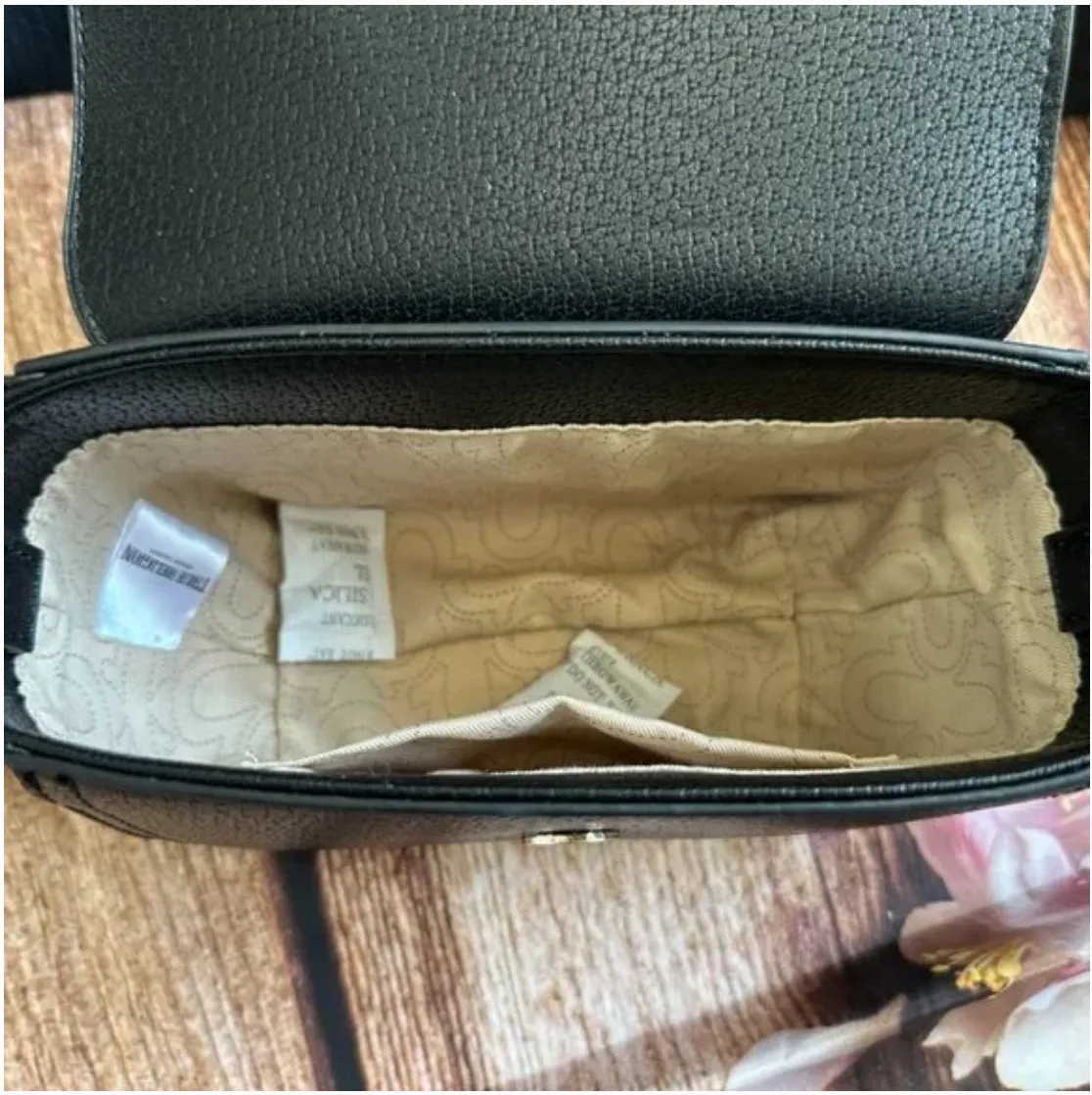 True Religion NWT MINI HORSESHOE BAG in BLACK - Image 8