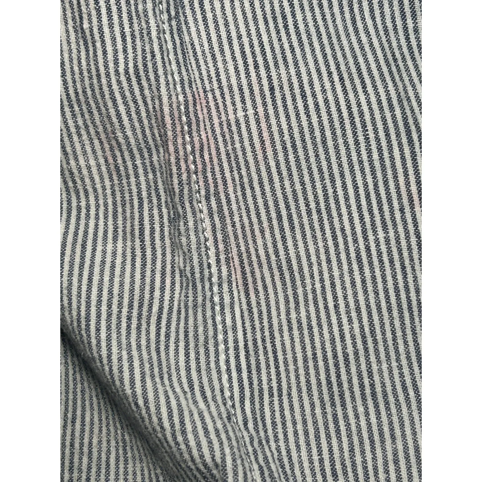 Artisan NY Striped Linen Blend Drawstring Pants Casual Comfy Size‎ 12 - Image 2