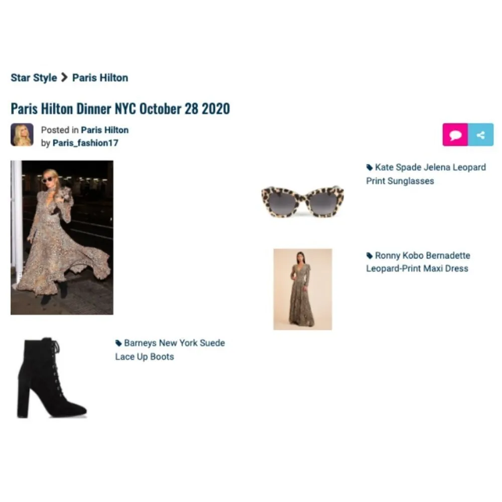 💕RONNY KOBO💕 Bernadette Pleated Leopard - Image 5