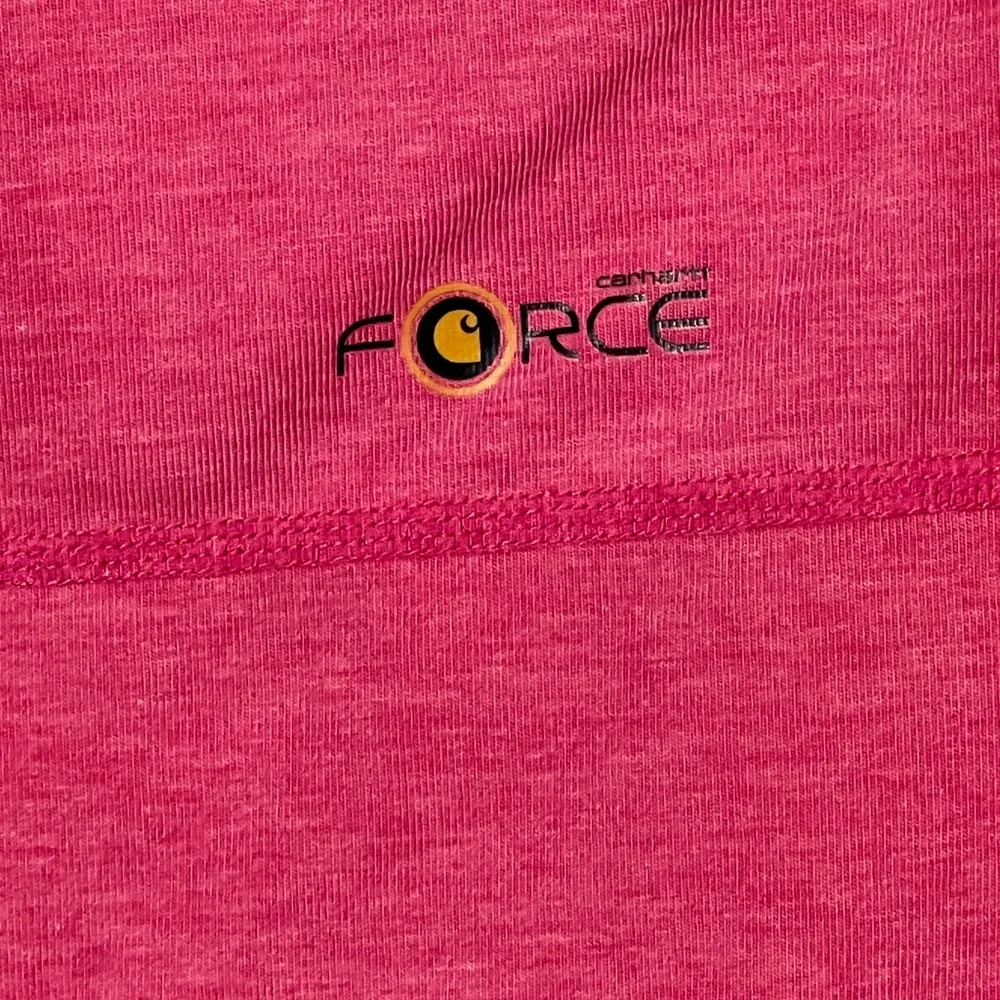 Carhartt Women's Pink Sleeveless Top, sz Med - Image 5