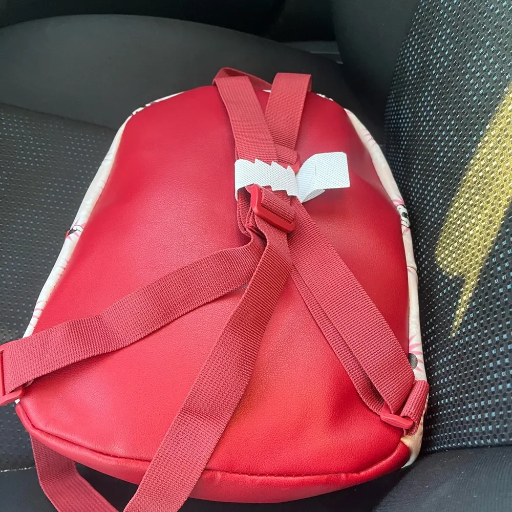 Bioworld Disney Christmas Mickey Mouse backpack NWT Black - Image 2