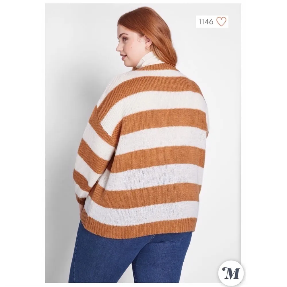 Modcloth NWT  Striped Commitment Cardigan - Image 2
