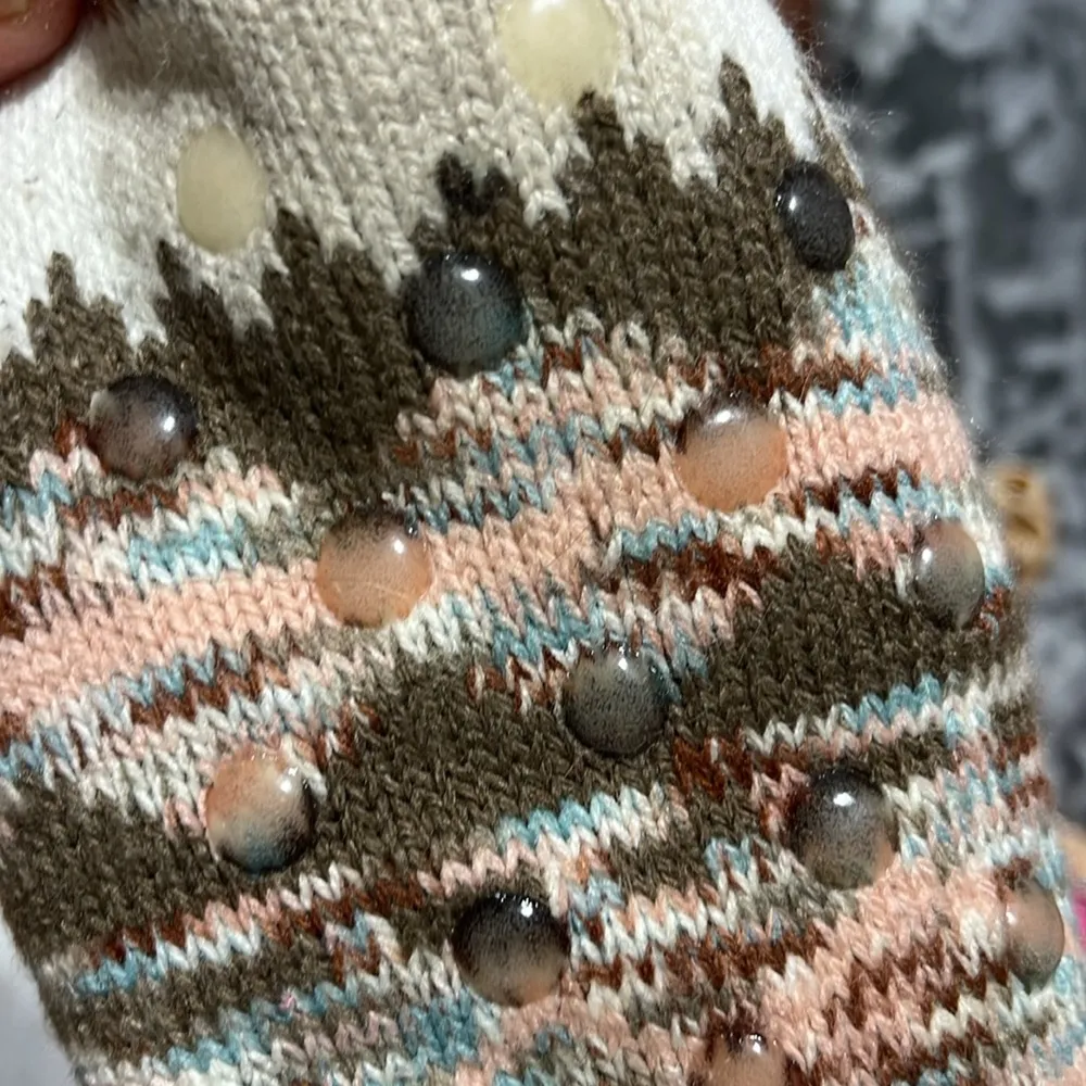 Kitty Cat Slipper Socks Gray - Image 7