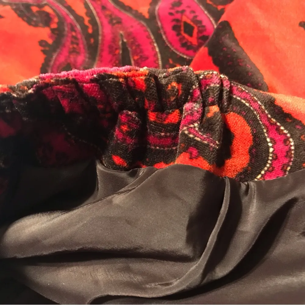 Talbots woman velvet above-knee pencil skirt paisley plus size 22WP - Image 7