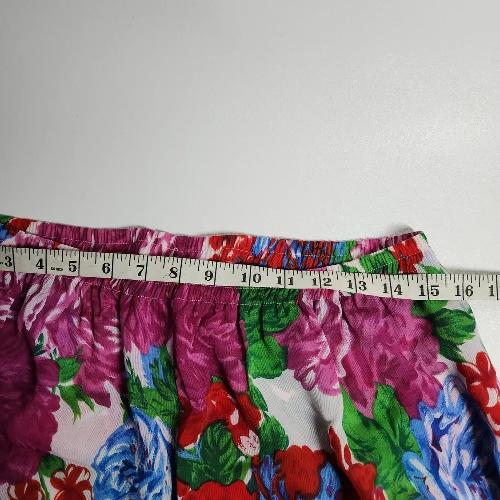 Vintage Victoria's Secret Gold Label Two Piece Pajama Pants Set Floral Sheer - Image 13