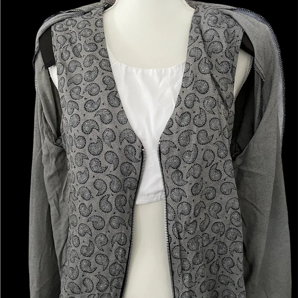 Touché L.A Vintage 1980 Women’s’s Gray Jacket/Vest Pant Suit Size Large - Image 6