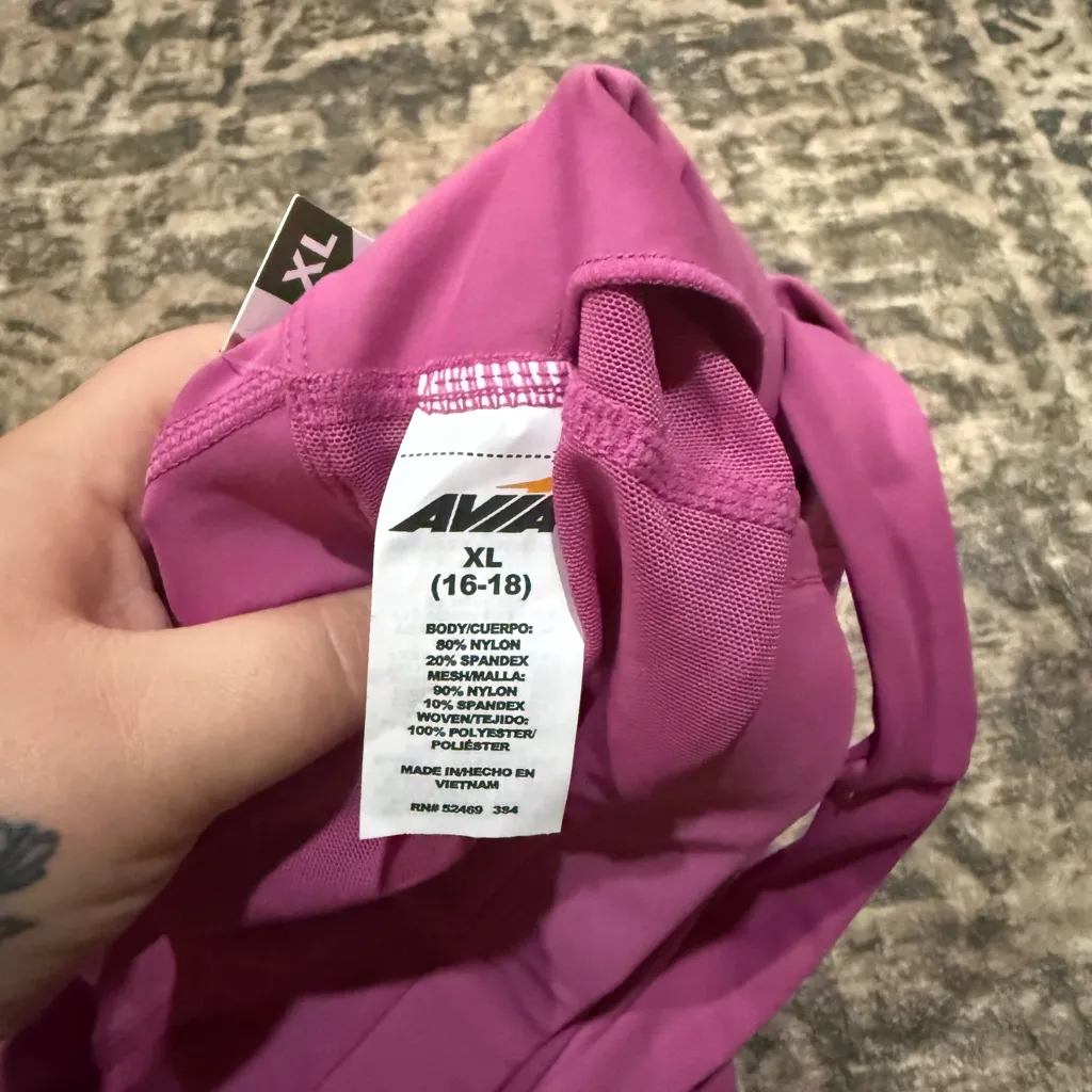 Avia Pink work out Jumpsuit size xl - Image 10