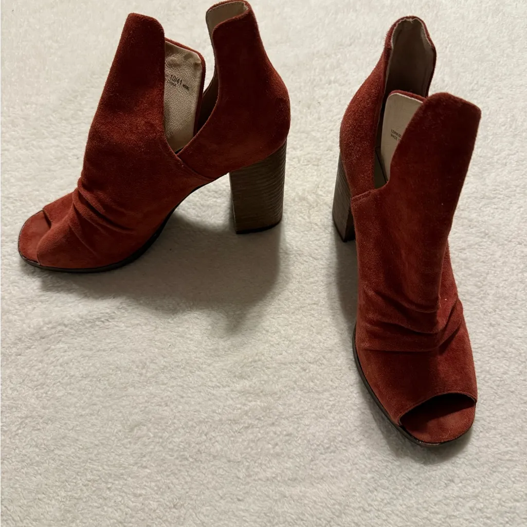 Chinese Laundry Peep Toe Platform Heels, Size 10 Mauve Pink Kristin Cavallari - Image 3