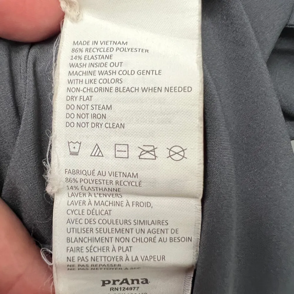 Prana Womens Tank Dress XS Leisure Activewear Fitness Stretch Pullover Pockets - Image 12