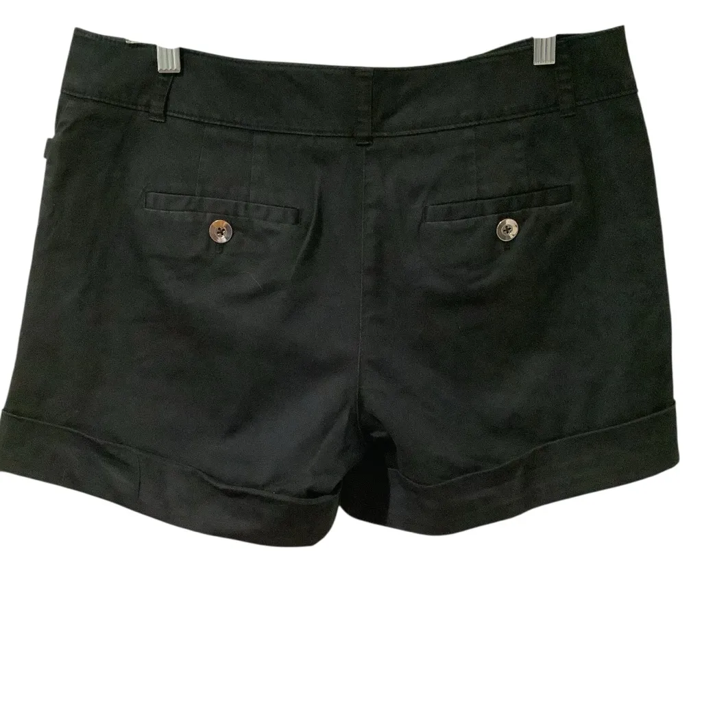 White House Black Market Black Shorts, Silver Accents Classic Fit. Size 10 - Image 8
