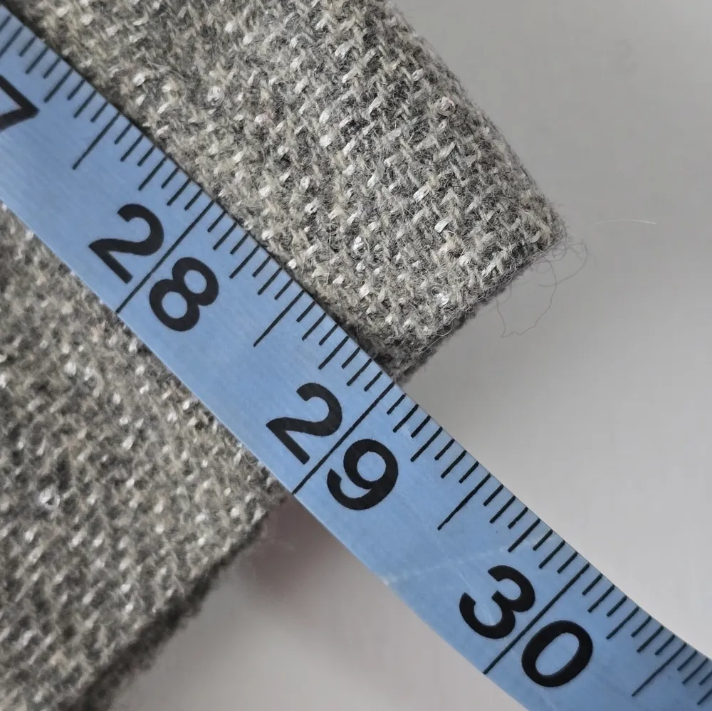 RSVP Talbots Gray Sequin Sparkle Herringbone Tweed Ankle Pants Size 12 - Image 16