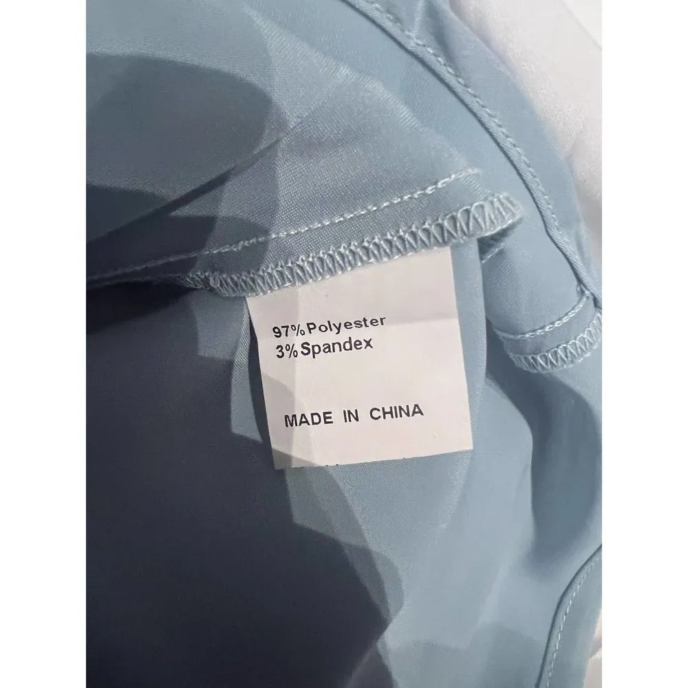 Pretty Garden Fashion and Casual Dress Light Blue NWT Size M - Image 9