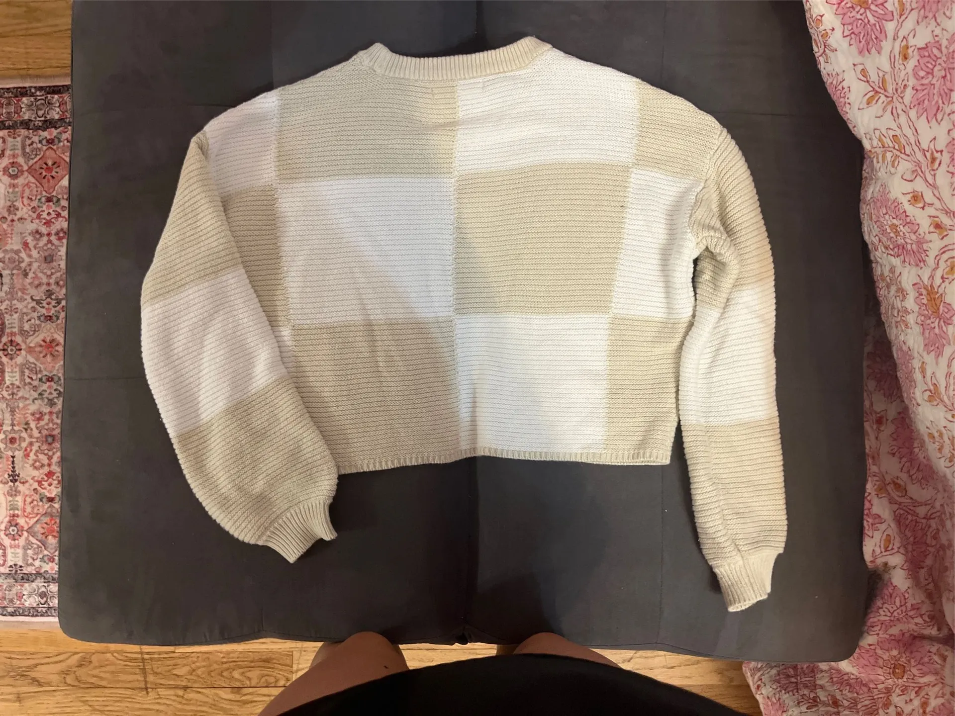 Moon and Madison Cropped Sweater - Image 2