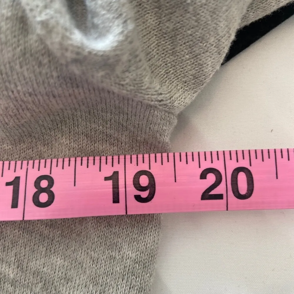 Ralph Lauren Denim & Supply Grey Button Ruffle Front Cardigan Sz Large - Image 6