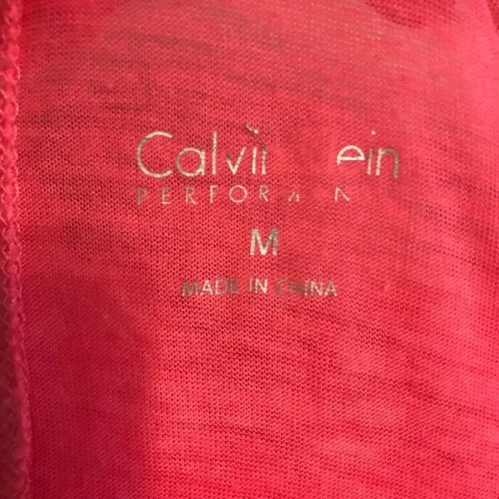Calvin Klein  Performance Pink Shirt - Image 2